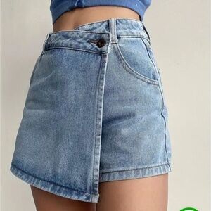 Fashion Jean Skort (a skirt/shorts)